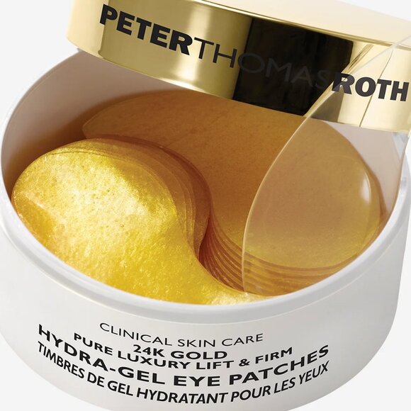 NIB ✅ Peter Thomas Roth  24K Gold Pure Luxury Lift & Firm Hydra-Gel Eye Patches - Picture 5 of 11